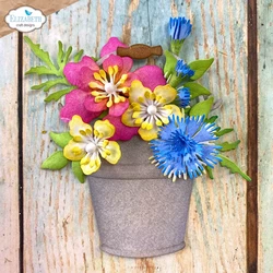 Elizabeth Craft Designs stanssi Flower Pot / Bucket