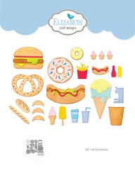 Elizabeth Craft Designs stanssi Food Truck Accessories