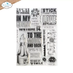 Elizabeth Craft Designs leimasin Let's stick together