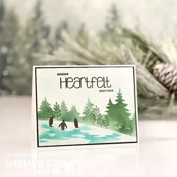 Whimsy Stamps Winter Wonderland -sapluuna, 6