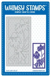 Whimsy Stamps Coneflower Frame -stanssi