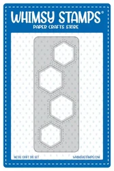 Whimsy Stamps Slimline Honeycomb-stanssi