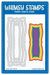 Whimsy Stamps Slimline Victorian Layers -stanssi