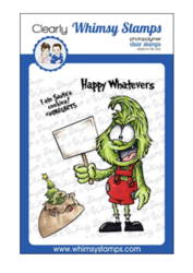 Whimsy Stamps Happy Whatevers -leimasin