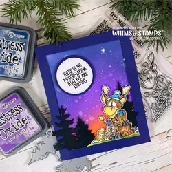 Whimsy Stamps Moose You -leimasin