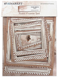49 and Market leikekuvat Color Swatch: Toast Frame Set