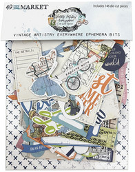 49 and Market leikekuvat Vintage Artistry Everywhere Ephemera Bits
