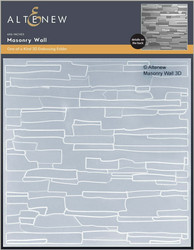 Altenew 3D kohokuviointikansio Masonry Wall