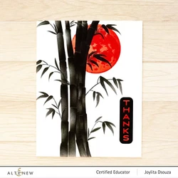 Altenew 3D kohokuviointikansio Bamboo Branches