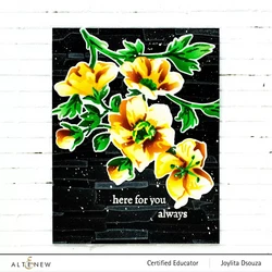 Altenew Swamp Buttercup -sapluuna