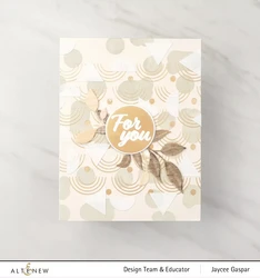Altenew Modern Rainbow Border Hot Foil -kuviolevy