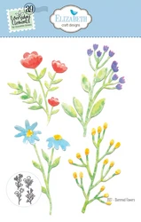 Elizabeth Craft Designs stanssi Stemmed Flowers