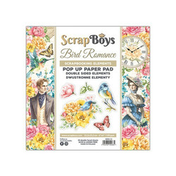 ScrapBoys paperikko Bird Romance Pop Up, 6