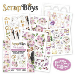 ScrapBoys paperikko Violetta Pop Up, 6