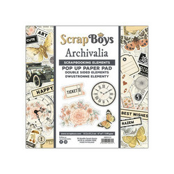 ScrapBoys paperikko Archivalia Pop Up, 6