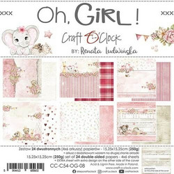 Craft O'clock paperipakkaus Oh Girl, 6