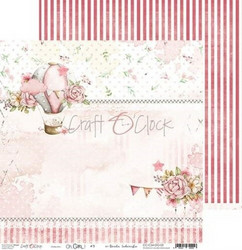 Craft O'clock skräppipaperi Oh Girl 03