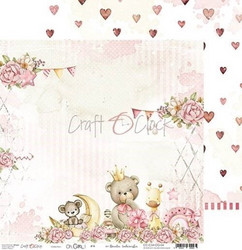 Craft O'clock skräppipaperi Oh Girl 04
