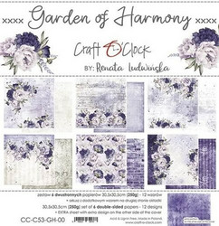 Craft O'clock paperipakkaus Garden of Harmony, 12