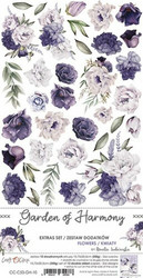 Craft O'clock paperipakkaus Garden of Harmony, Flowers, Extras To Cut, 6