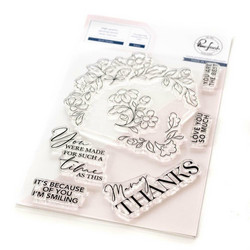 Pinkfresh Studio leimasin Arch Florals