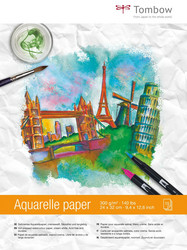 Tombow Watercolour -paperipakkaus, 24 x 32 cm
