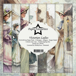 Paper Favourites Victorian Ladies -paperipakkaus, 12