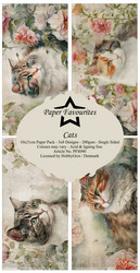 Paper Favourites Cats -paperipakkaus, Slim Line