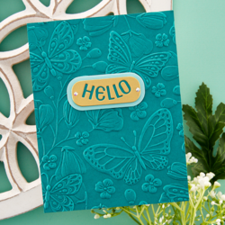 Spellbinders 3D kohokuviointikansio Beautiful Butterflies