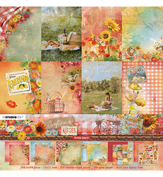 Studio Light paperipakkaus Sunflower Kisses, 12