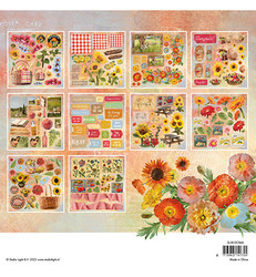 Studio Light paperipakkaus Sunflower Kisses Paper Elements