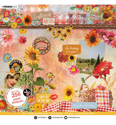 Studio Light paperipakkaus Sunflower Kisses Paper Elements