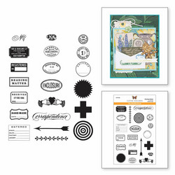 Spellbinders Cathe Holden leimasin Reading Matter