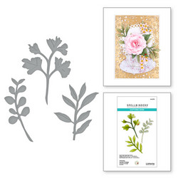 Spellbinders stanssi Victorian Garden Foliage