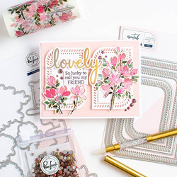 Pinkfresh Studio washi-teippi Artistic Magnolias