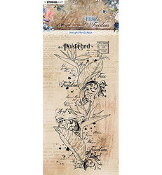 Studio Light leimasin Jenine's Mindful Art, Feelings of Freedom, Script Strelitzia