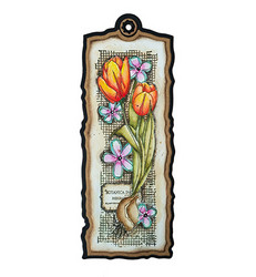 Studio Light leimasin Grunge Collection, Tulips