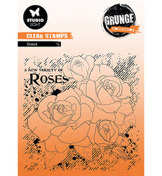 Studio Light leimasin Grunge Collection, Roses