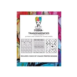 Dina Wakley Media Transparencies -pakkaus Pattern Play 2