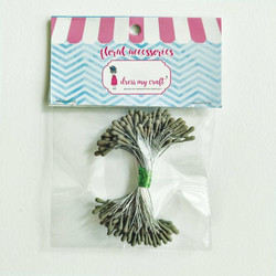 Dress My Craft Thread Pollen Pastel -heteet, Dark Green