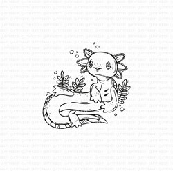 Gummiapan leimasin Axolotl