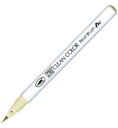 ZIG Clean Colors Real Brush -kynä, sävy pale lemon