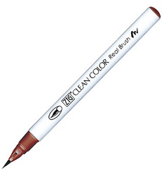 ZIG Clean Colors Real Brush -kynä, sävy red ochre