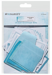 49 and Market leikekuvat Color Swatch: Ocean Envelope Bits
