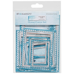 49 and Market leikekuvat Color Swatch: Ocean Frame Set