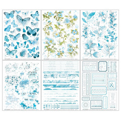 49 and Market Rub-Ons siirtokuvat Color Swatch, Ocean