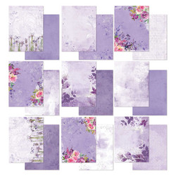 49 and Market Mini Collection paperipakkaus Color Swatch, Lavender, 6