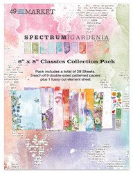 49 and Market paperipakkaus Spectrum Gardenia Classics, 6