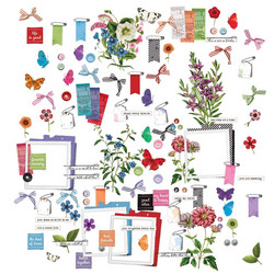 49 and Market Laser Cut Outs -leikekuvat, Spectrum Gardenia General