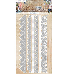 Studio Light stanssi Jenine's Mindful Art, Feelings of Freedom, Lace Border